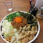 油そば・まぜそば ロマン 布施店 - 