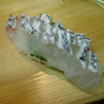 福鮨 - 鯛の松皮