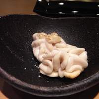 北 - 白子の塩焼き。外せない一品。