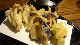 Tsukasa - 2012年10月　秋野菜の天ぷら【600円】