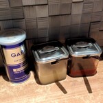 ラーメン 野良裏家 - 卓上味変調味料