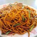 萬来亭 - 初回の上海焼きそば