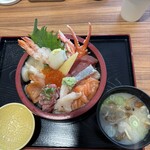 てっぺん食堂 - 料理写真:「スーパー海鮮丼」¥3.800