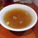 麺処 武壱 - 悪魔まぜそばのスープ