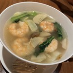 中国料理 「王朝」 - エビそば