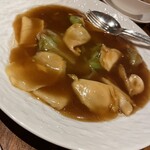 中国料理 「王朝」 - 鮑のオイスターソース煮