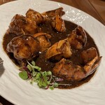 中国料理 「王朝」 - ロブスターの黒豆ソース