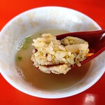 新ちゃん - 焼めし　スープに浸して