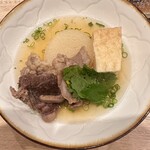 焼鳥 ふじ田 - すじ大根