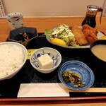 小石川 かとう - ミックスフライ定食