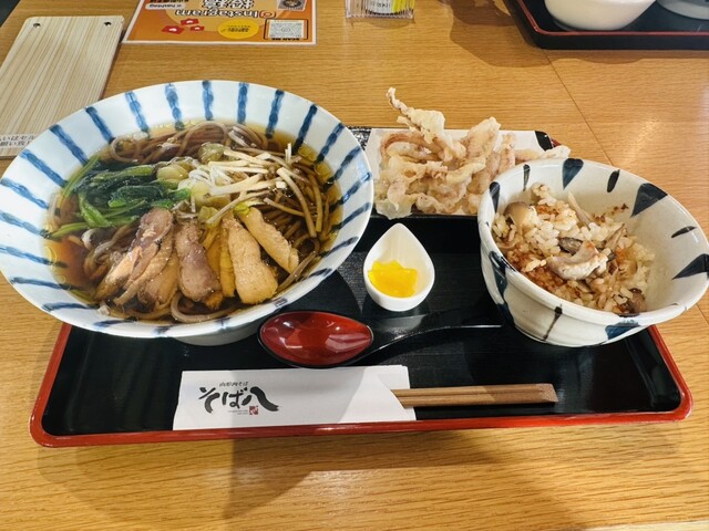 山形肉そば そば八 - 本宮（そば）の写真