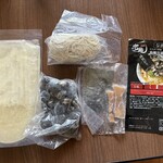 かみあり製麺 - 島根宍戸湖しじみ塩そば しじみマシマシ セット内容