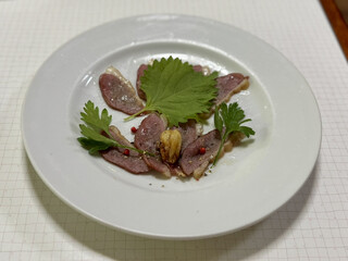 フレスガッセ - 鴨の燻製もむちゃくちゃ美味しい