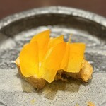 イル アオヤマ - 富田林の海老芋とクエ　カラスミ