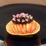 イル アオヤマ - セイコ蟹　内子とキャビア添