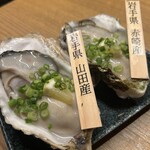 47都道府県の日本酒勢揃い 夢酒渋谷店 - 国産生牡蠣