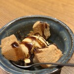 47都道府県の日本酒勢揃い 夢酒渋谷店 - わらび餅アイス