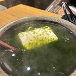 47都道府県の日本酒勢揃い 夢酒渋谷店 - 青のり豆腐