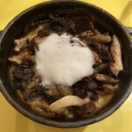 forare - しめじなどなど木の子の下はラザニア