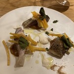 forare - 柿と鯖が合う！鯖の焼き加減絶妙。