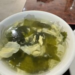 中国料理　珍味楼 - チャーハンによく合うスープ