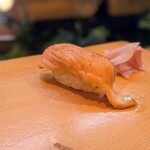 寿し辰 - 炙りサーモン♡炙りー(*´▽`*)♡