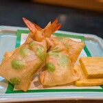 寿し辰 - 海老春巻き♡カリふわ～(,,>᎑<,,)♡