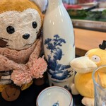 寿し辰 - 大村屋さんの「翁鷺（おきなさぎ）」という地酒の熱燗♡酔っぱラス♪︎(ﾉ＾(ェ)＾)ﾉｱﾗﾖ~ｯﾄ~(⊙ө⊙)ﾀﾞﾒﾀﾞｺﾘｬ…