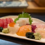 寿し辰 - お刺身盛り合わせ♡