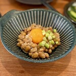 朝から居酒屋 陽のうえ - 12回目 たまご納豆 価格失念