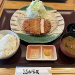 かつ辰 - ロースカツランチ（120g）