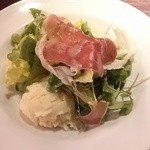 カレタナ トラットリア イタリアーナ - ランチのサラダ