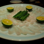 ふぐ刺し（4人前） 2014.12.x