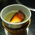 ふぐ 福治 - ひれ酒 2014.12.x