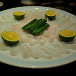 ふぐ 福治 - ふぐ刺し（4人前） 2014.12.x