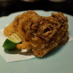 ふぐ 福治 - ふぐ唐揚げ 2014.12.x