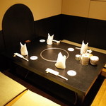 ふぐ 福治 - 個室4人席 掘り炬燵 2014.12.x