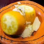 食堂とだか - 金柑の白和え