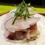 食堂とだか - トラフグ刺身