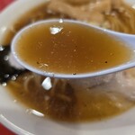 中華そば ふくもり 駒沢本店 - スープ