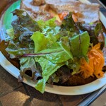 ヱビス珈琲 - ガレット(コンプレット)900円✨️♪卵、ハム、チーズの間違いない組み合わせ♡完璧を意味する定番ガレットです。