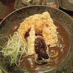 うどん本陣 山田家 - とり天カレーうどん