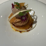 ジョンティ アッシュ - デザート:柿のキャラメル仕立て