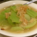 ShinYeh - 高菜の清湯煮、干し貝柱あんかけ