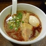 つけ麺 なごむ - 辛つけ麺＋全部のせ