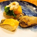 すっぽん鍋 鱧料理 三栄 - 冬三昧コース（前菜）