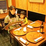 すっぽん鍋 鱧料理 三栄 - テーブル席