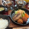 グリル ふらいぱん - 料理写真:ハンバーグとコロッケのセット