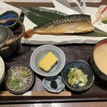 高級ブランド干物 『銀座伴助』 - さば干物定食2,420円
