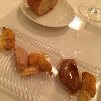 サーラ アマービレ - 前菜盛り合わせの一部。鴨肉とか